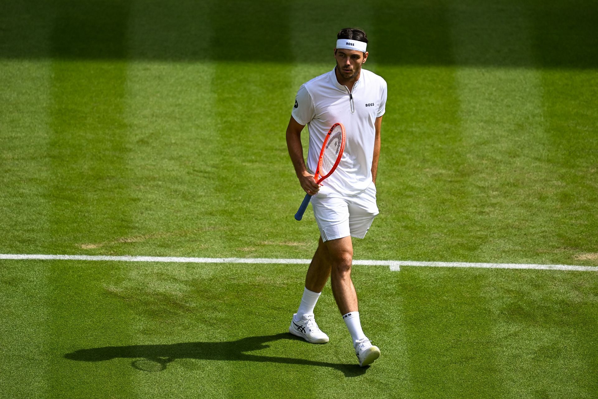 Taylor Fritz at Wimbledon 2025. (Photo: Getty)